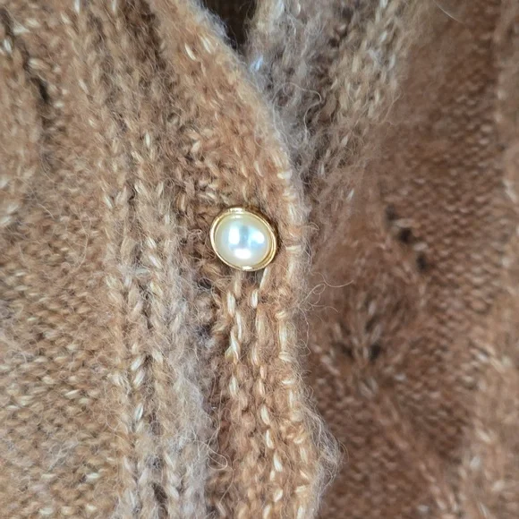 Love Riche Tan Knit Cardigan - Picture 2 of 3